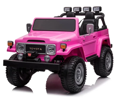 24V Toyota FJ40 Ride Licenced en coche